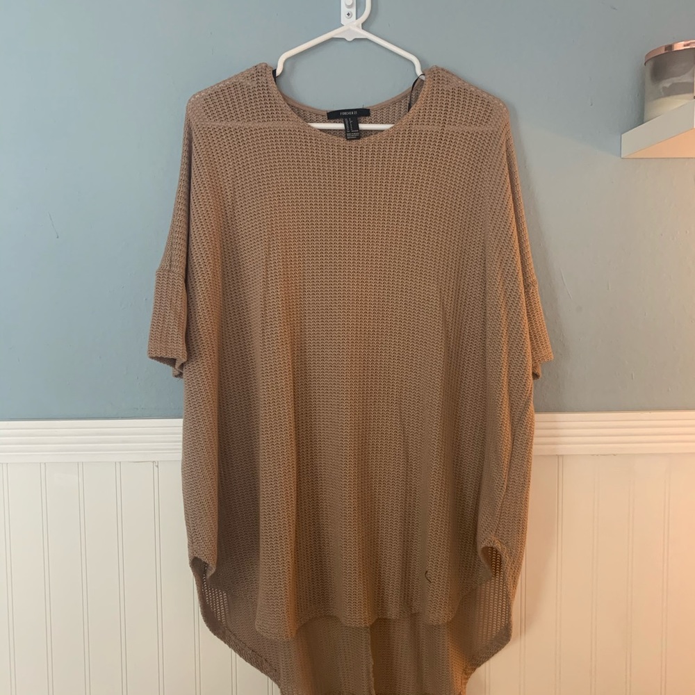 Forever 21 Knit Long Shirt